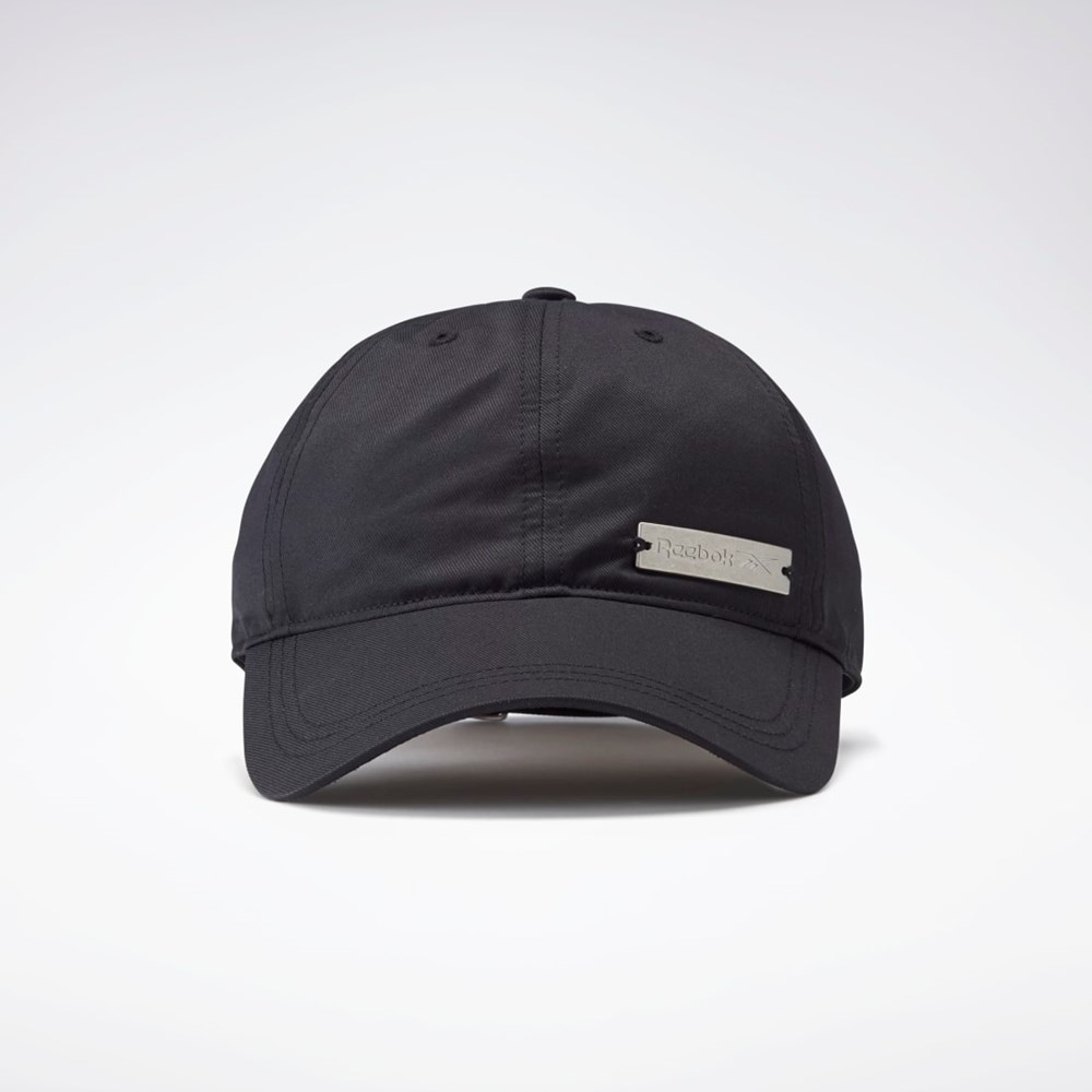 Reebok Foundation Hat Czarne Czarne | NJSH-75062