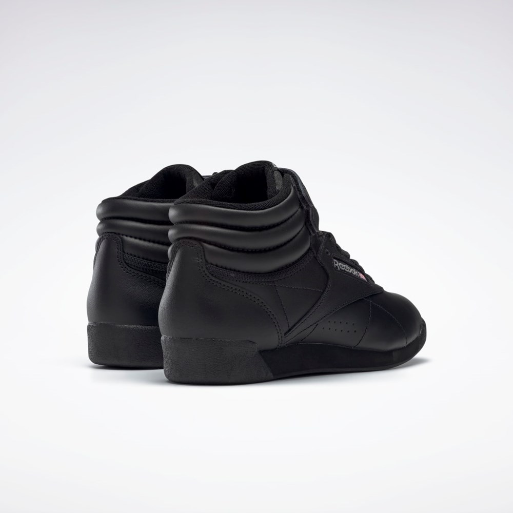 Reebok Freestyle Hi Shoes Czarne | GMXD-61784