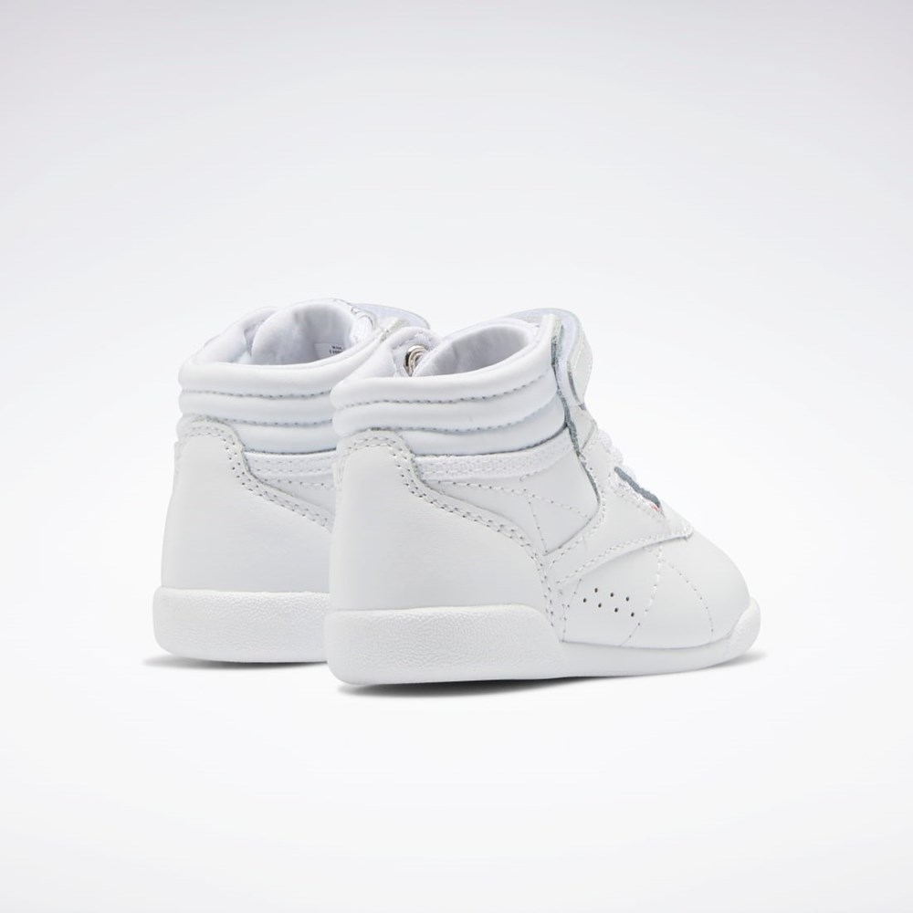 Reebok Freestyle Hi Shoes - Toddler Białe Białe Białe | LEAK-49813