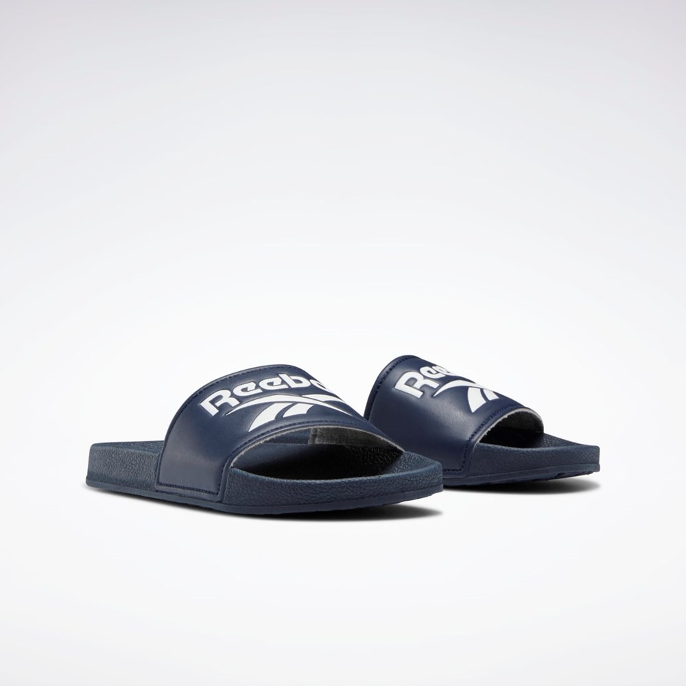 Reebok Fulgere Slides - Preschool Granatowe Granatowe Białe | SGQV-81567