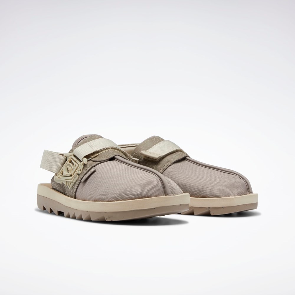 Reebok Jurassic World Beatnik Slides Szare | FGOY-51798