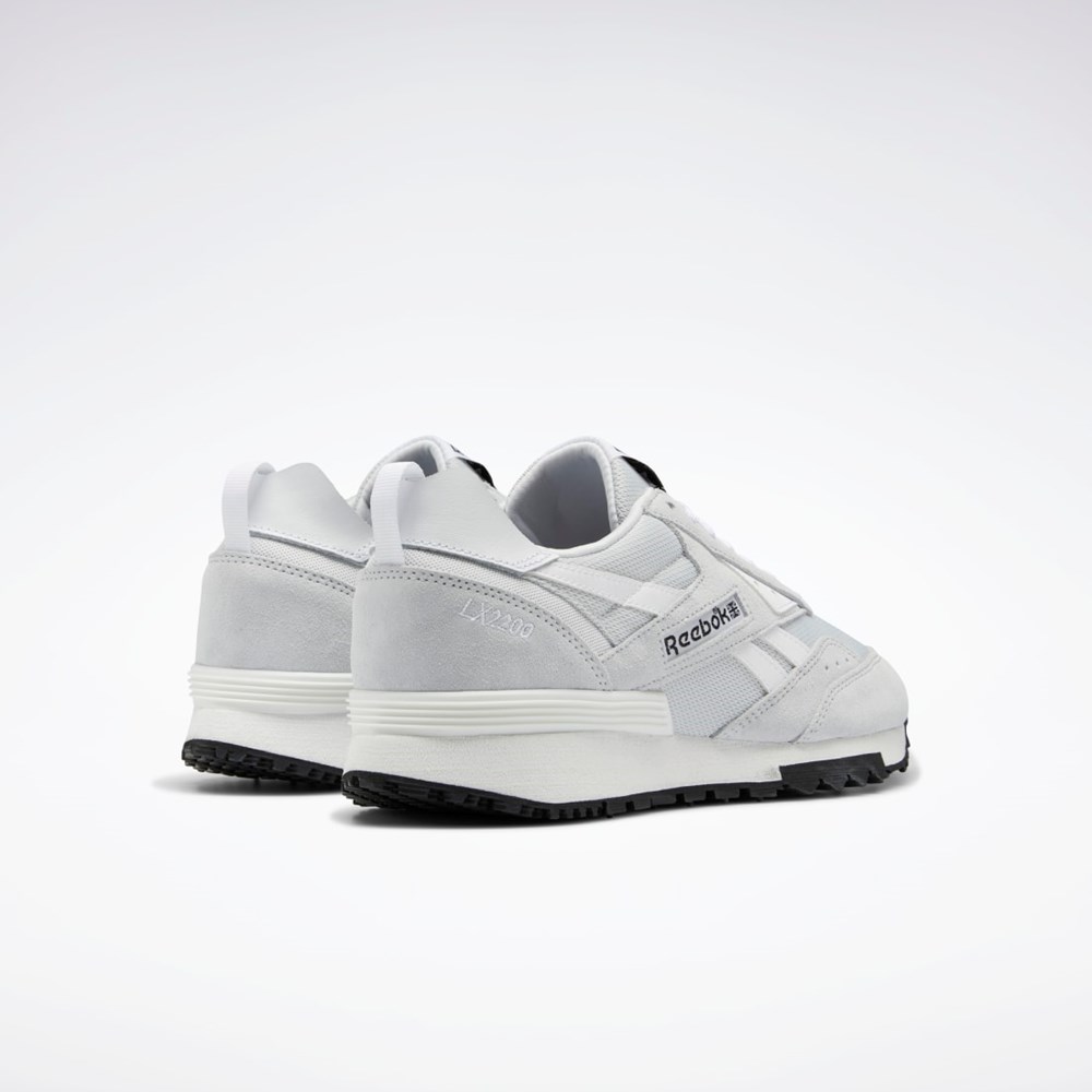 Reebok LX2200 Shoes Szare Białe Czarne | FLNC-97056