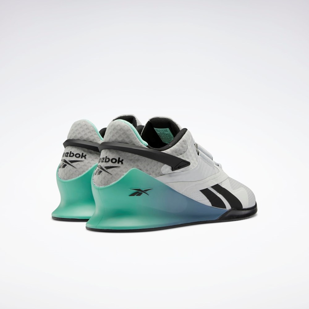 Reebok Legacy Lifter II Weightlifting Shoes Szare Czarne Niebieskie | IZNG-65781