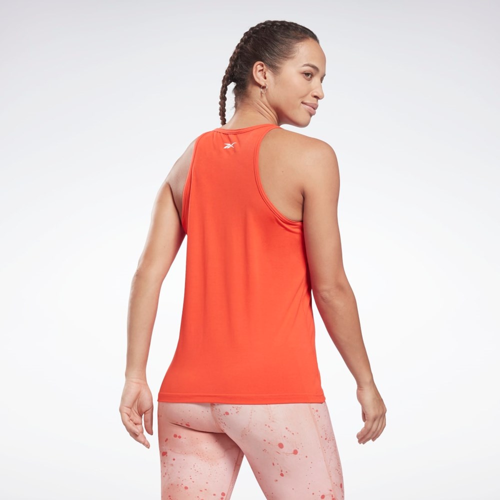 Reebok Les Mills® ACTIVCHILL+DREAMBLEND Tank Top Czerwone | BQFN-53071