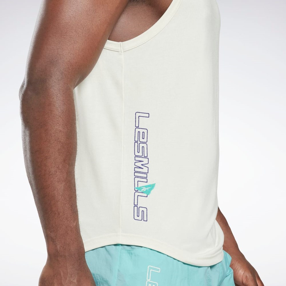 Reebok Les Mills® ACTIVCHILL+DREAMBLEND Tank Top Białe | UTJD-96250