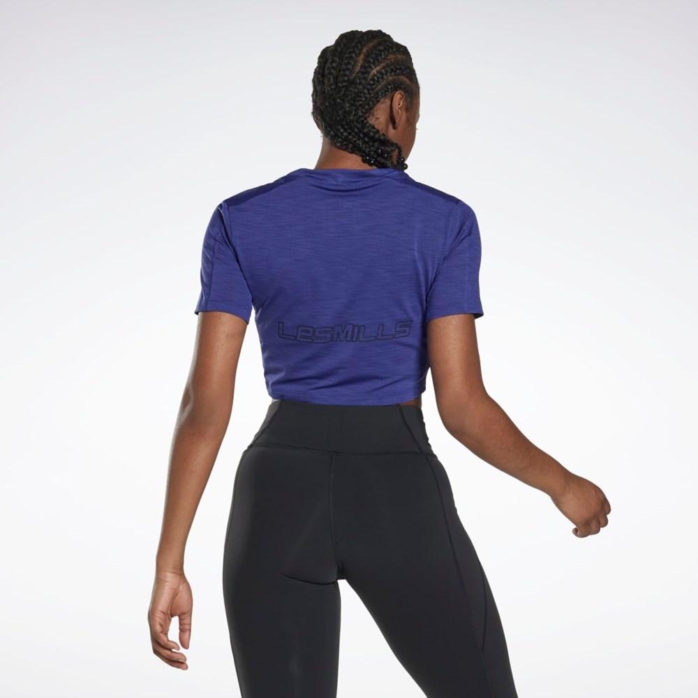 Reebok Les Mills® ACTIVCHILL Styl T-Shirt Fioletowe | YSOG-86375