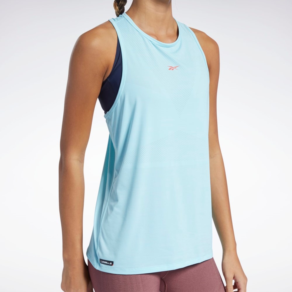 Reebok Les Mills® Activchill Vent Tank Top Digital Glow | GANM-71462