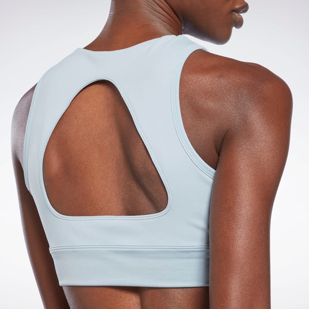 Reebok Les Mills® Beyond the Sweat Crop Top Szare | WNZS-08469