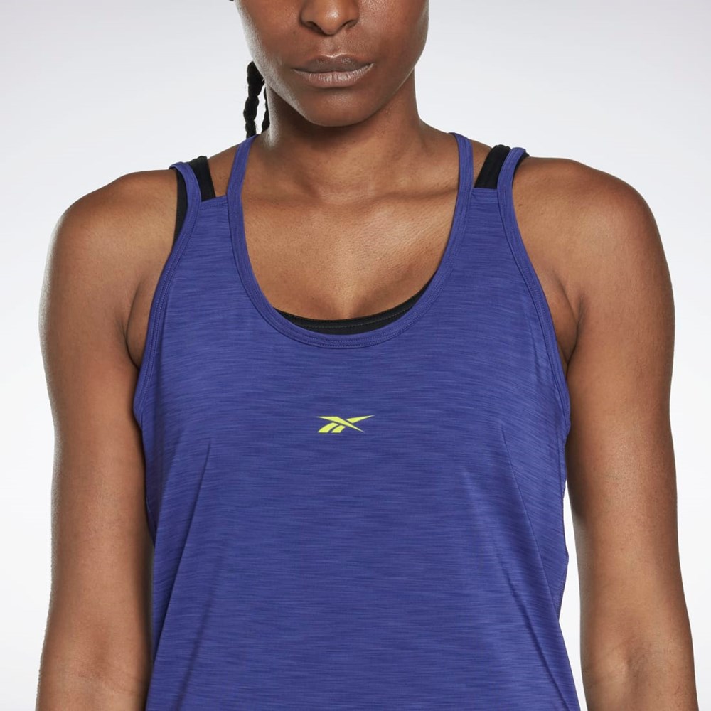 Reebok Les Mills® BodyPump® ACTIVCHILL Sportowe Tank Top Fioletowe | RYJD-95683