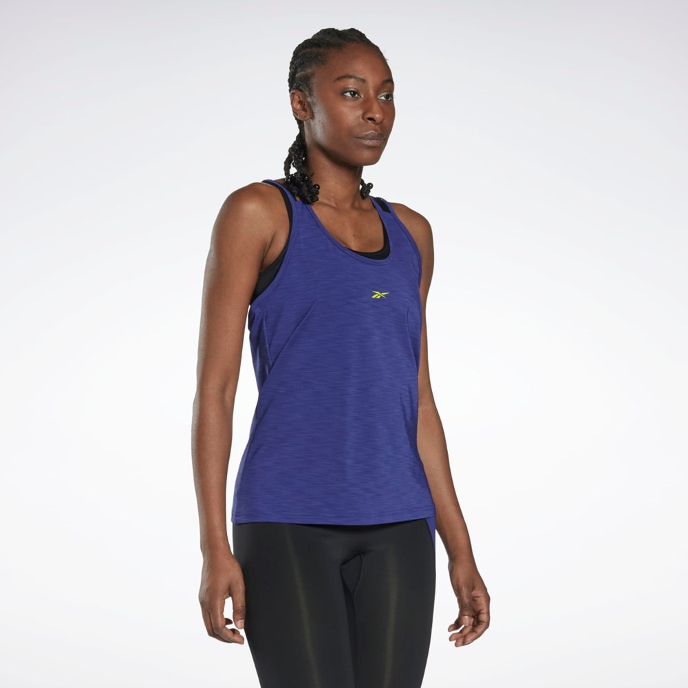 Reebok Les Mills® BodyPump® ACTIVCHILL Sportowe Tank Top Fioletowe | RYJD-95683