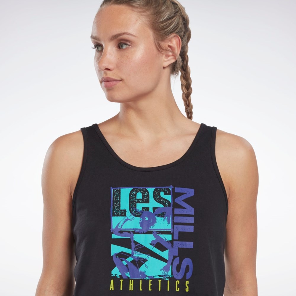 Reebok Les Mills® Grafiką Tank Top Czarne | HKYT-24963