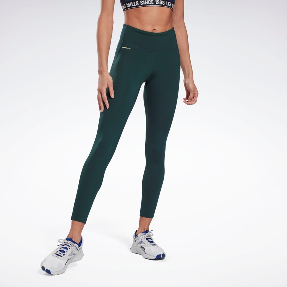 Reebok Les Mills® Lux Perform Leggings Zielone | AVER-91075