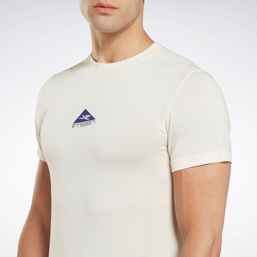 Reebok Les Mills® Myoknit T-Shirt Białe | FNWZ-49728