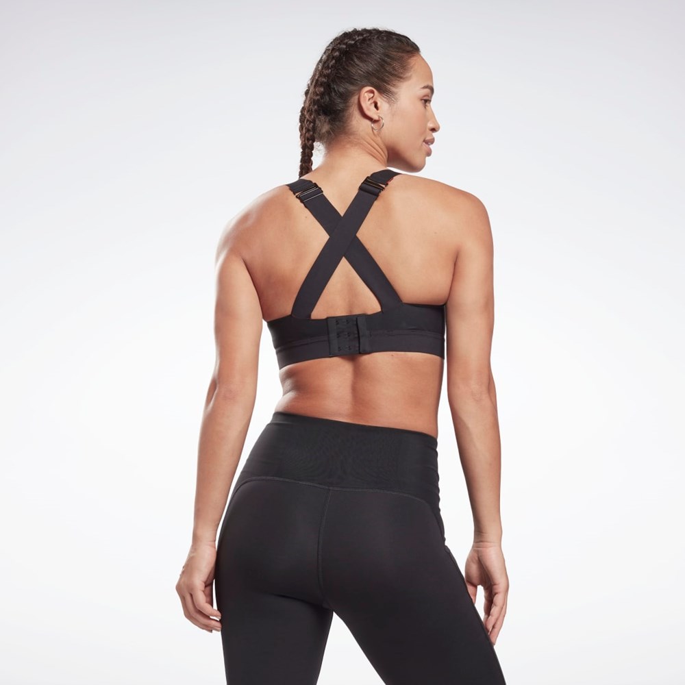 Reebok Les Mills® PureMove Plus Sports Bra Czarne | RPSJ-54137