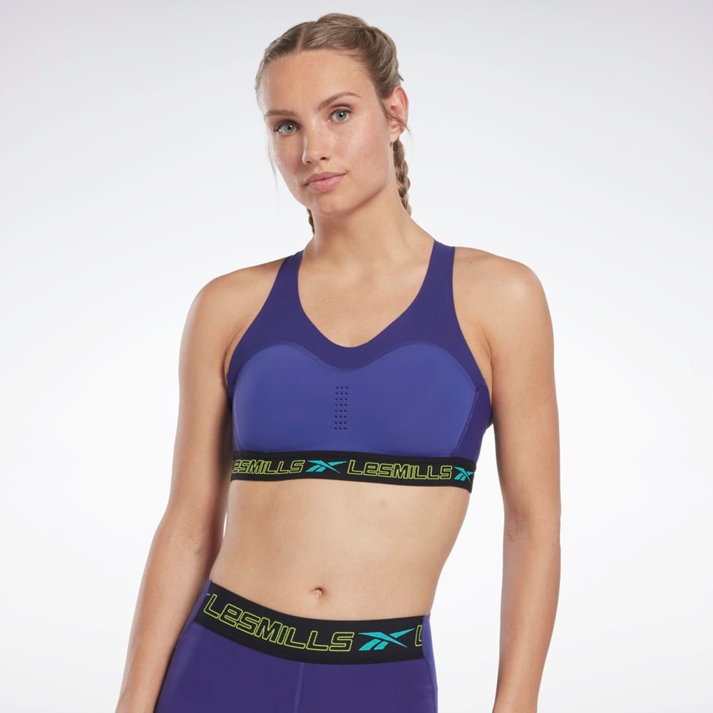 Reebok Les Mills® Reebok PureMove+ Bra Fioletowe | GUFW-23156