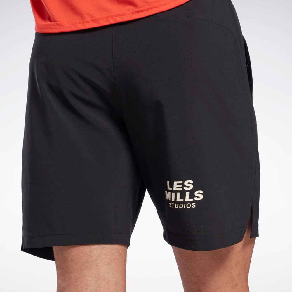 Reebok Les Mills® Speed Shorts Czarne | SQXK-21437