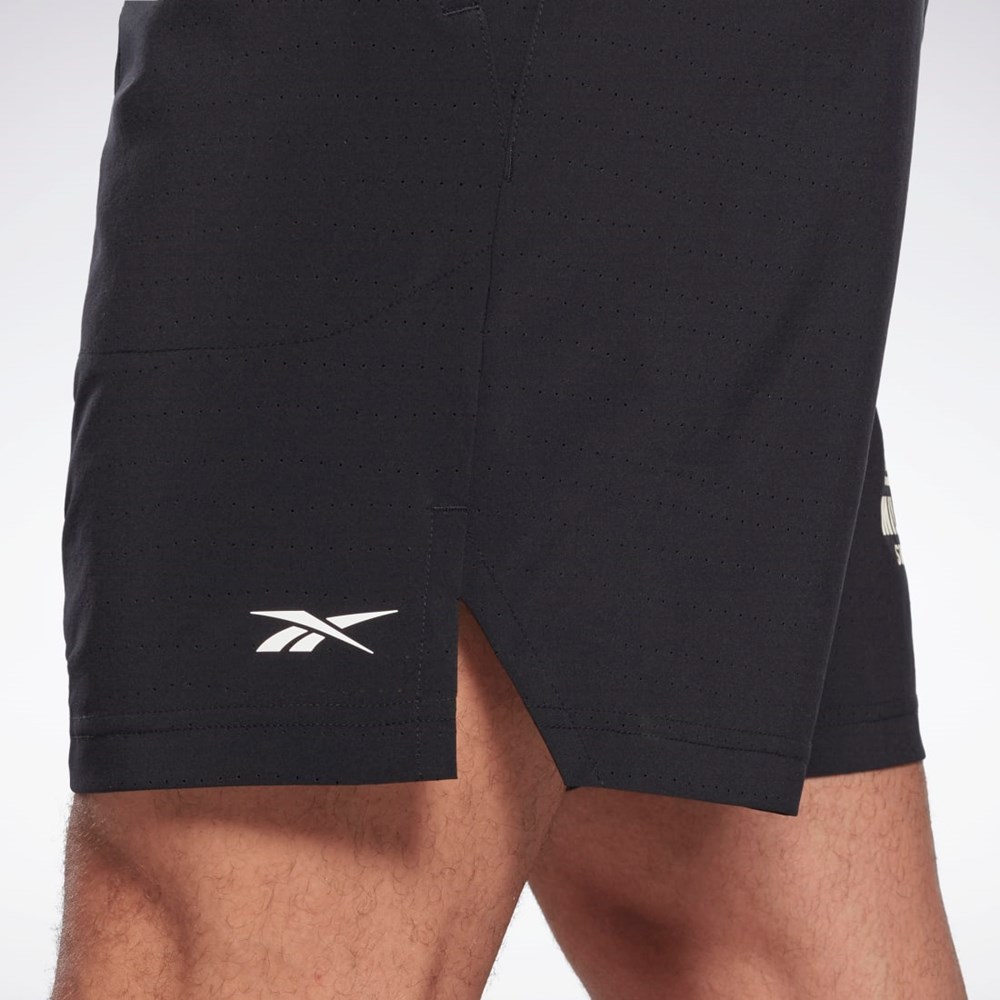 Reebok Les Mills® Speed Shorts Czarne | SQXK-21437