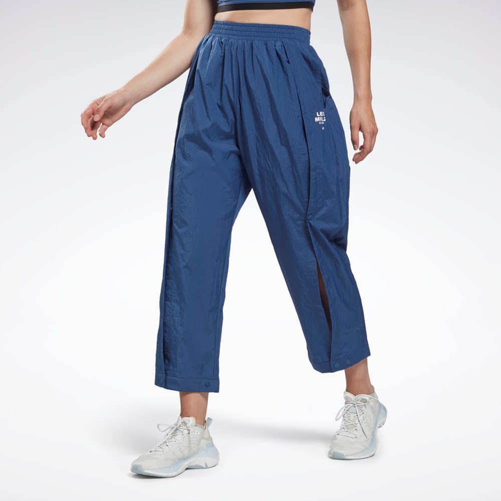 Reebok Les Mills® Trend Lekkie Pants Niebieskie | THBN-08493