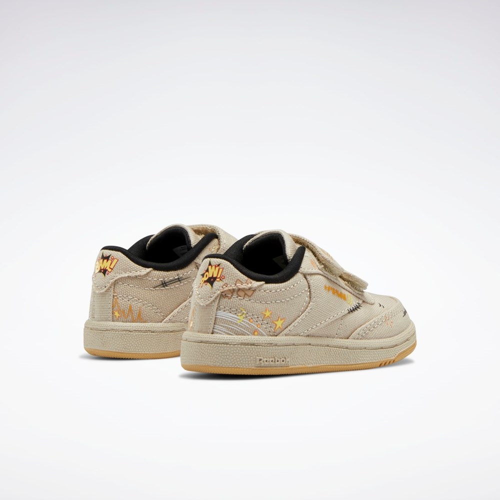 Reebok Looney Tunes Club C 85 Shoes - Toddler Czarne | NMPH-49725