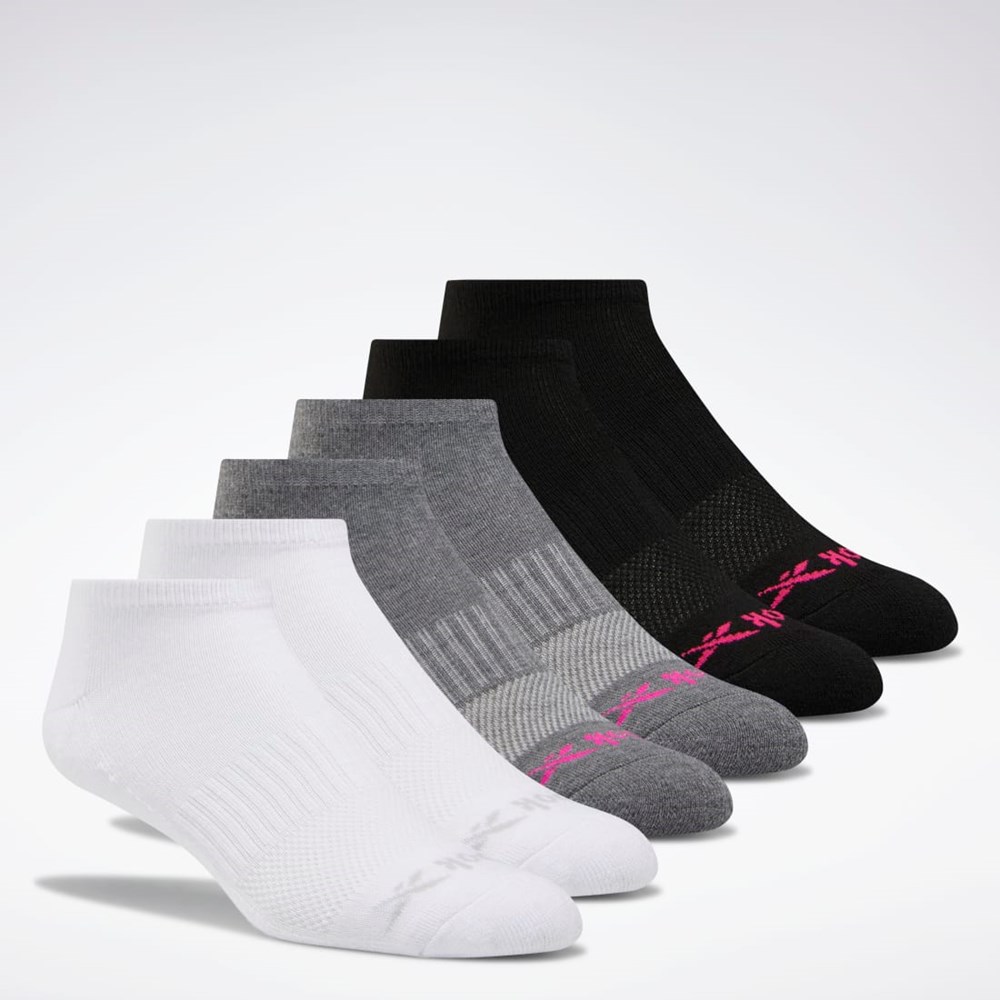 Reebok Low Cut Socks 6 Pairs Multi | AZNP-93027