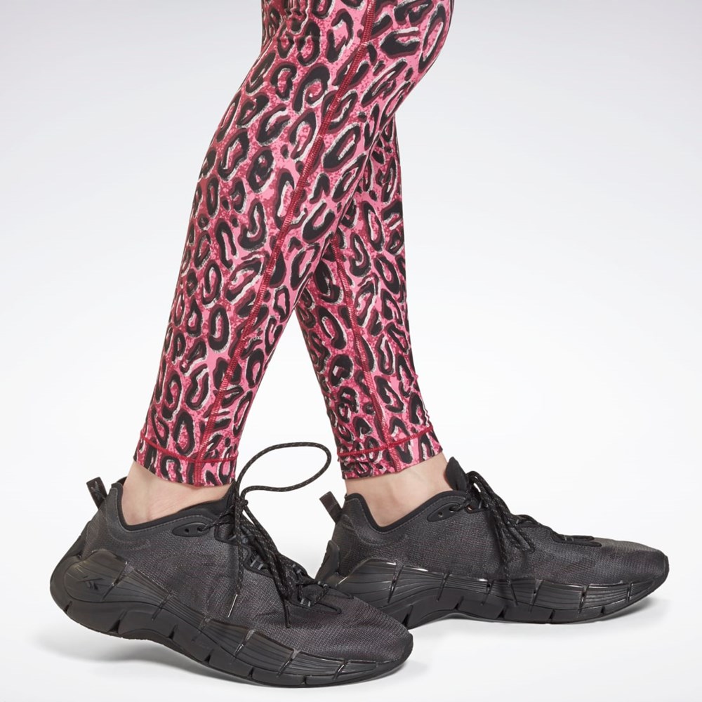 Reebok Lux Bold Leggings Punch Berry | ZGMW-85240