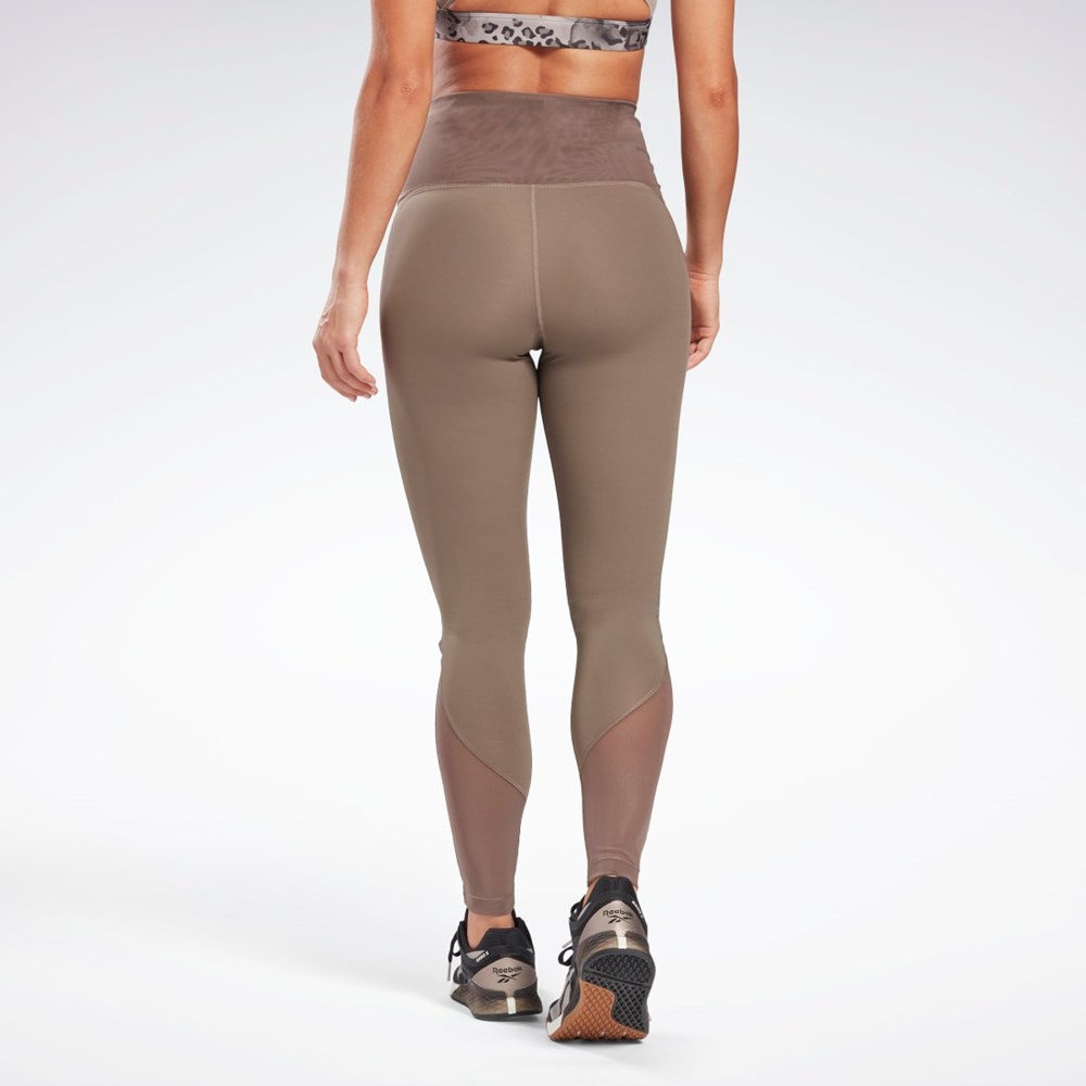 Reebok Lux High-Rise Perform Leggings Szare | RXQU-34618