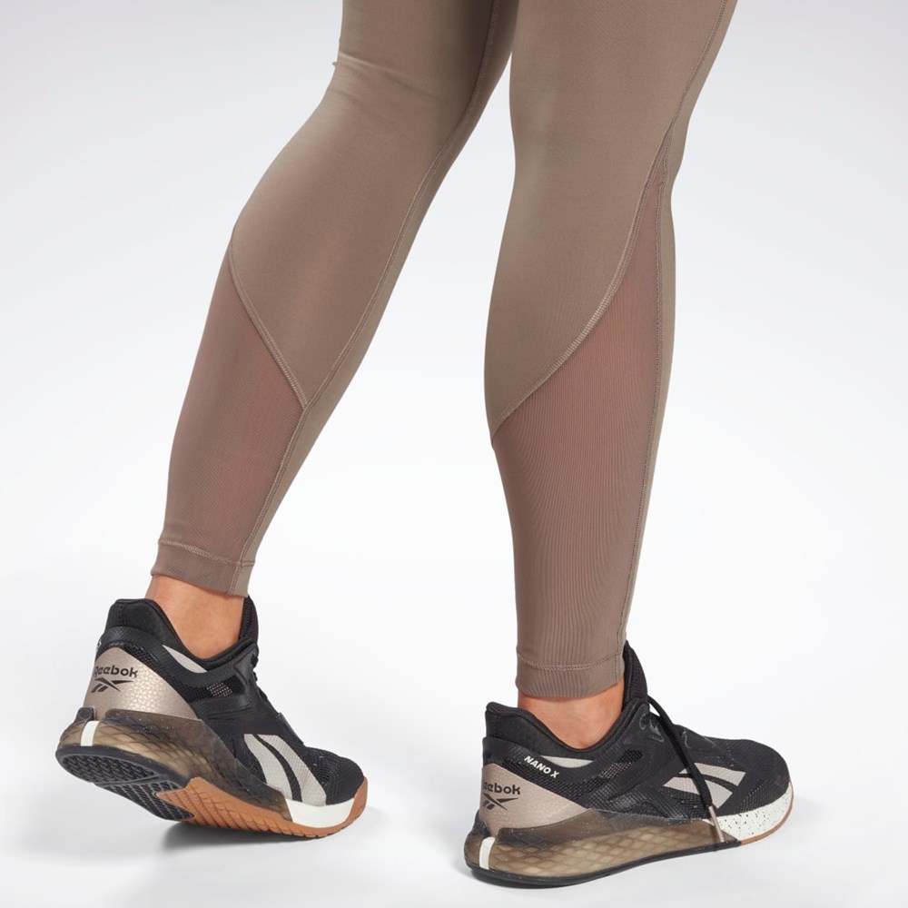 Reebok Lux High-Rise Perform Leggings Szare | RXQU-34618