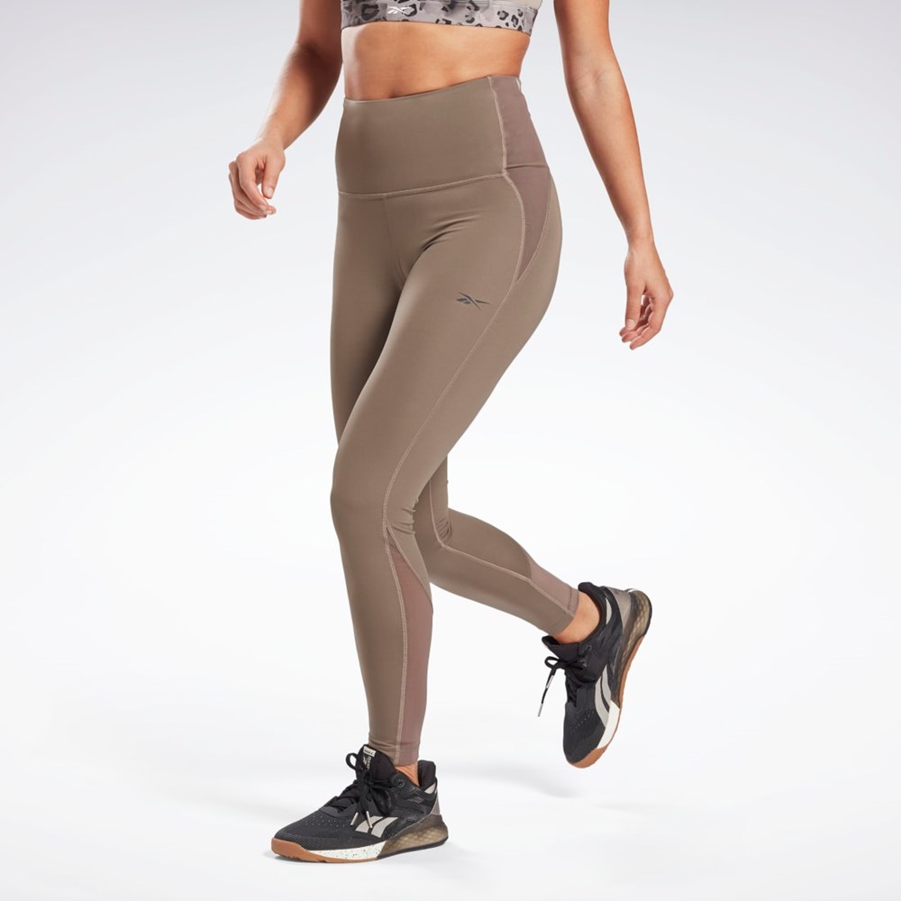 Reebok Lux High-Rise Perform Leggings Szare | RXQU-34618