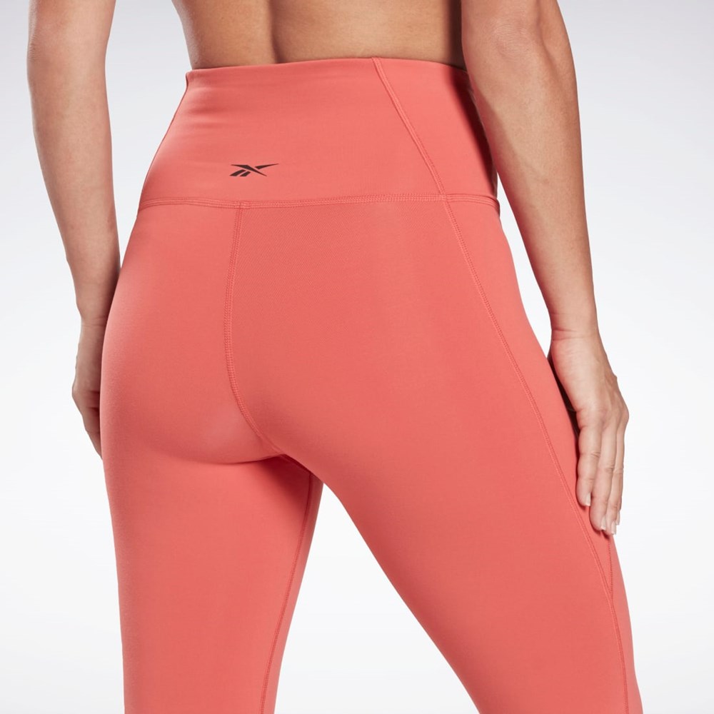 Reebok Lux High-Waisted Tights Rhodonite | LKMD-97012