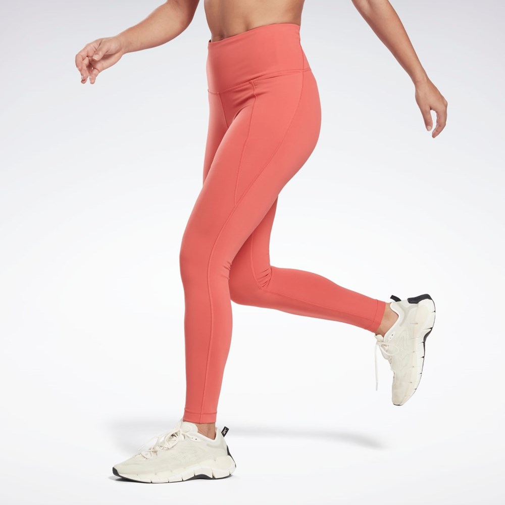 Reebok Lux High-Waisted Tights Rhodonite | LKMD-97012