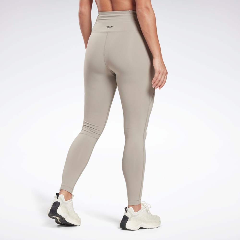 Reebok Lux High-Waisted Tights Szare | IBLQ-97580