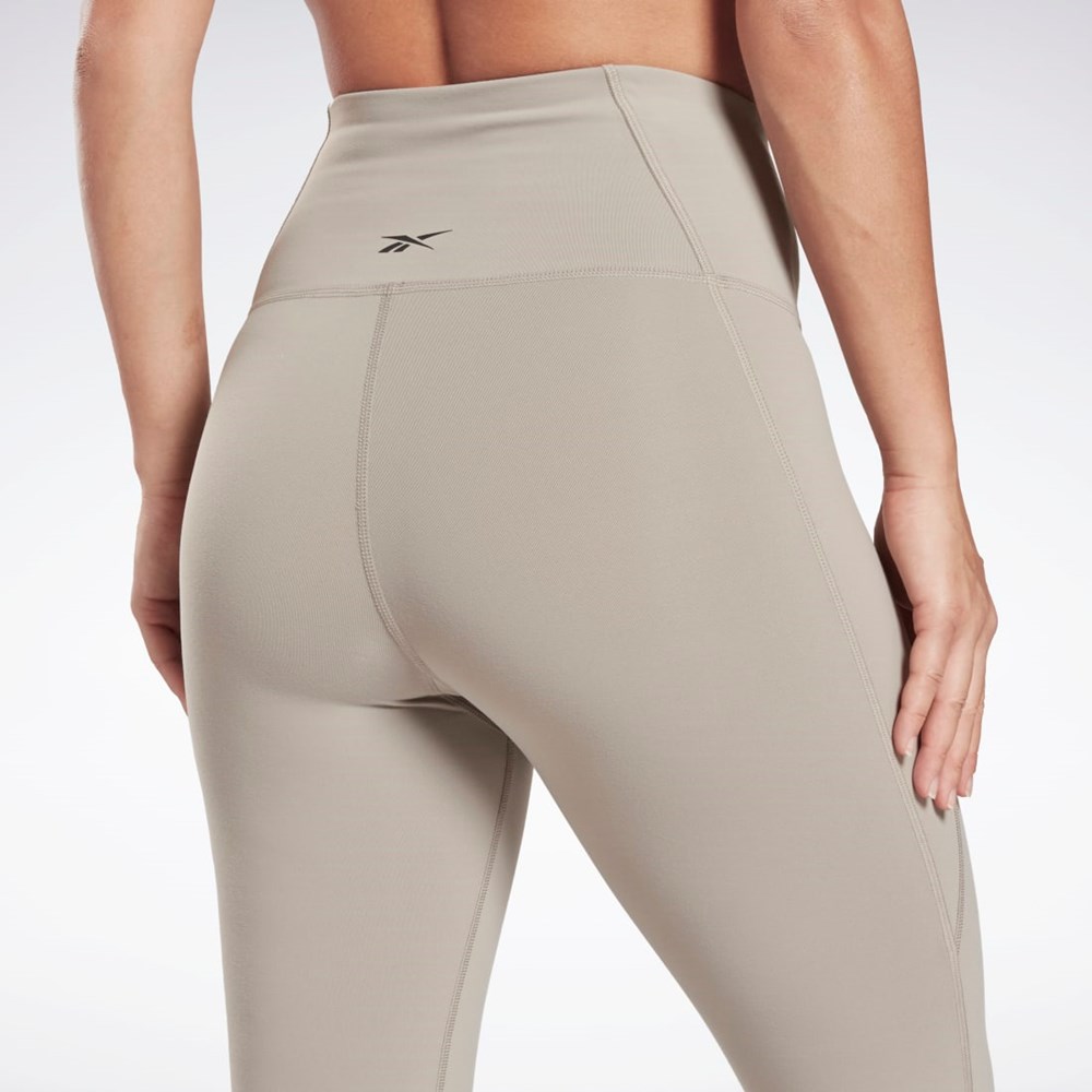 Reebok Lux High-Waisted Tights Szare | IBLQ-97580