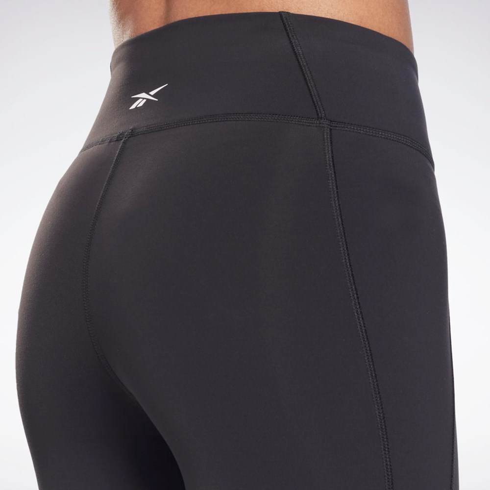 Reebok Lux Leggings Czarne | GQFW-54628