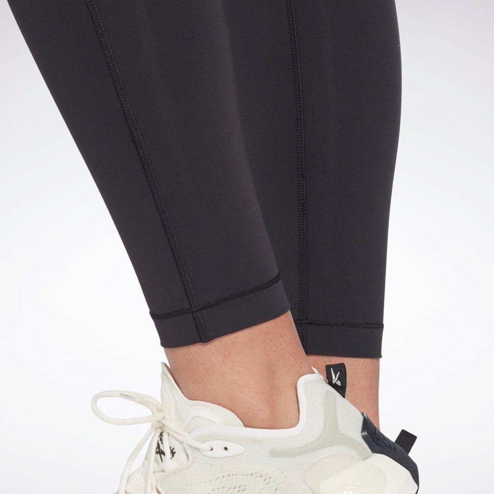 Reebok Lux Leggings Czarne | GQFW-54628