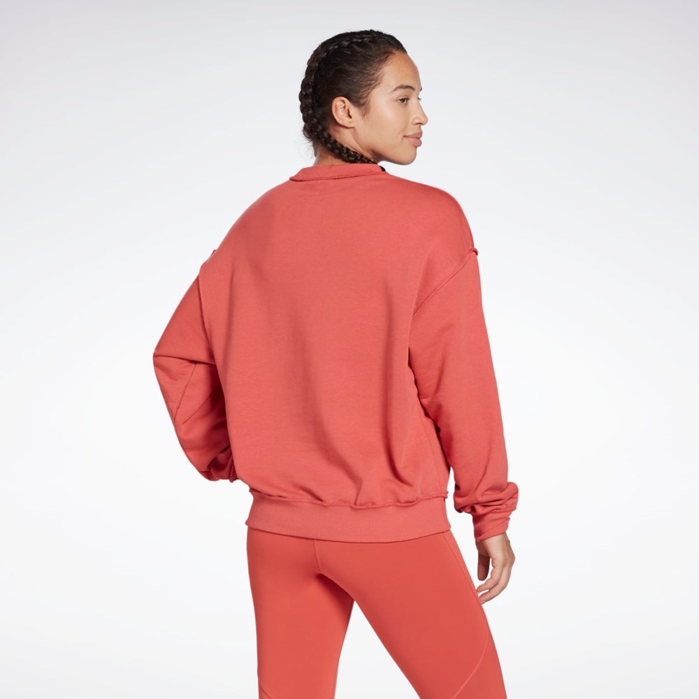 Reebok MYT Crew Sweatshirt Rhodonite | YHTS-51730