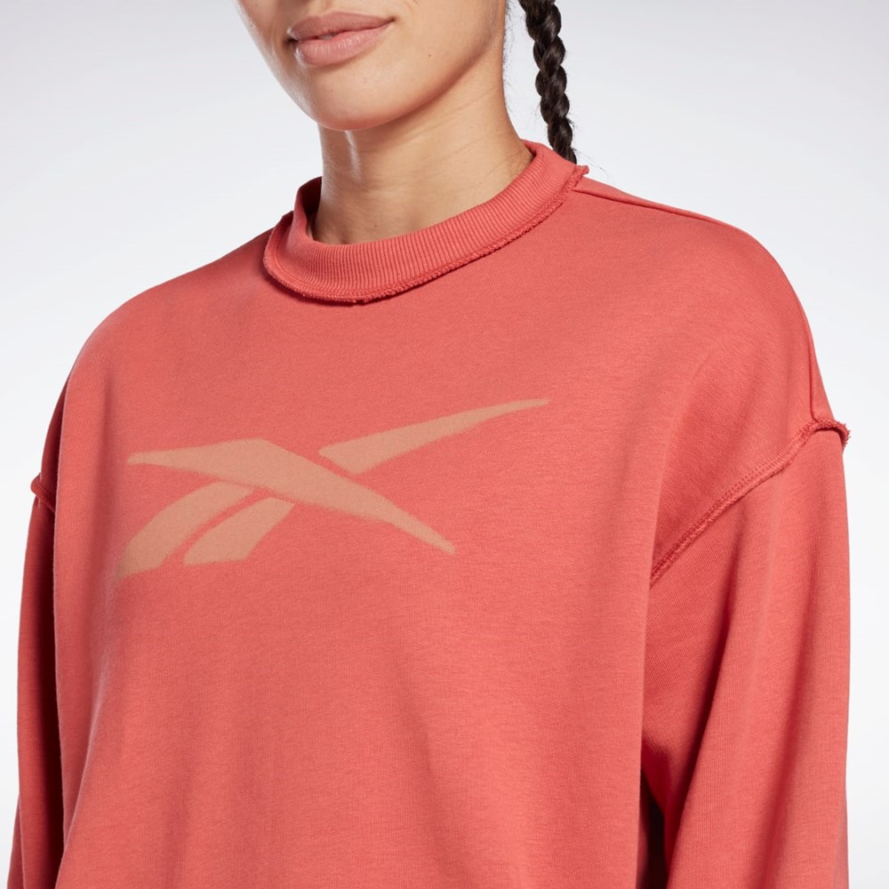 Reebok MYT Crew Sweatshirt Rhodonite | YHTS-51730