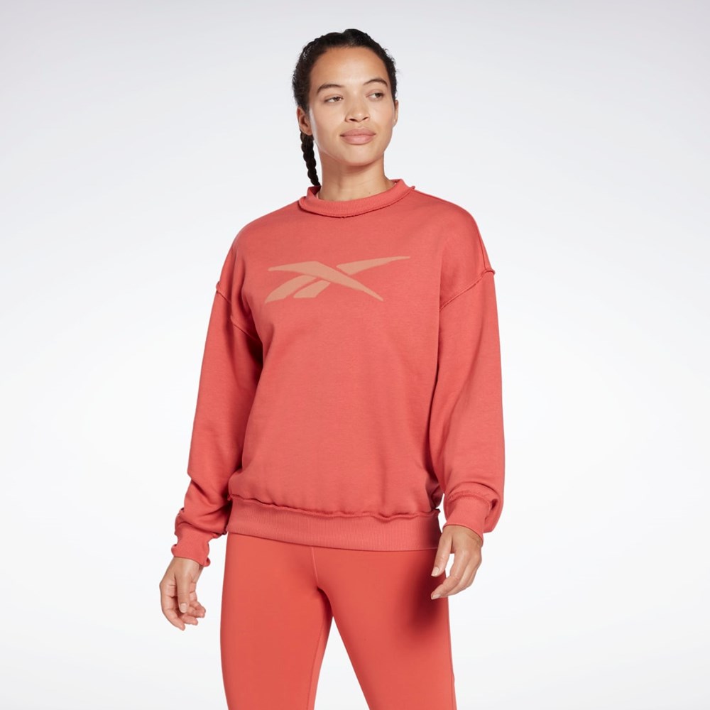 Reebok MYT Crew Sweatshirt Rhodonite | YHTS-51730