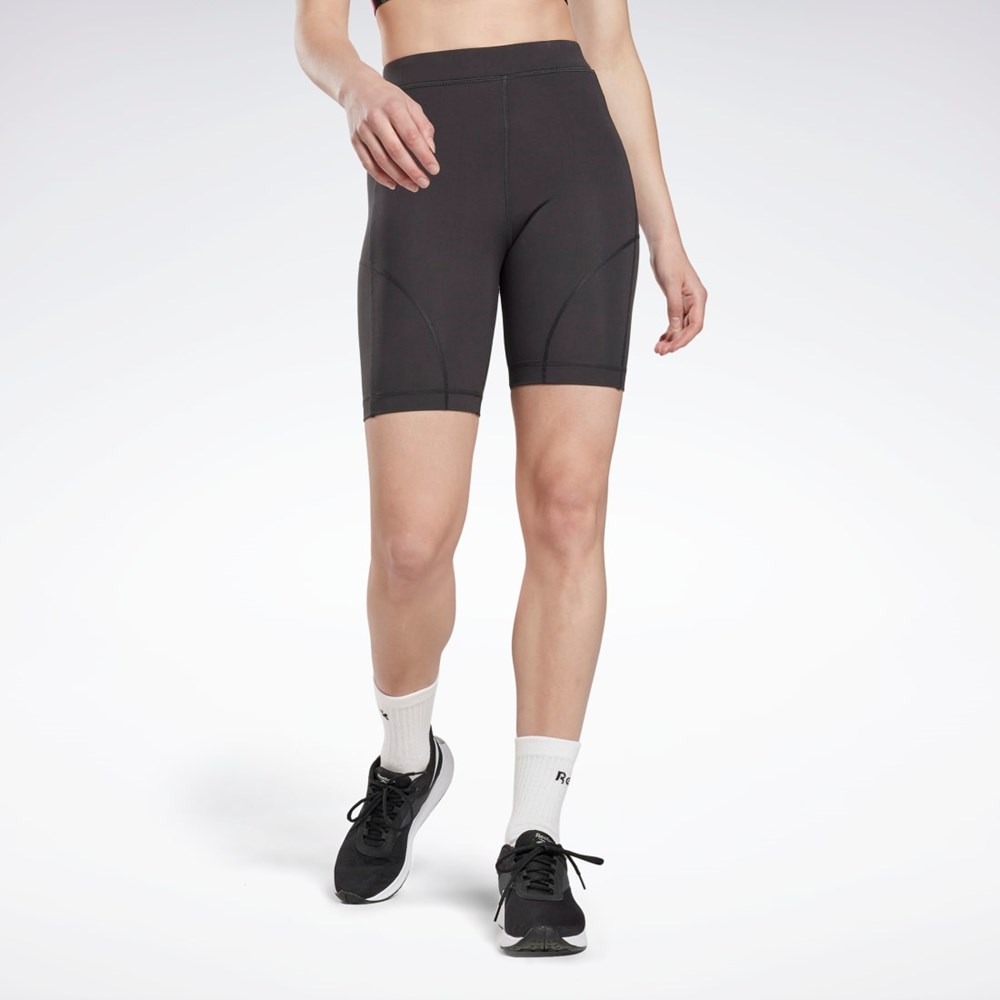 Reebok MYT Krótkie Tights Czarne | CFSU-64905