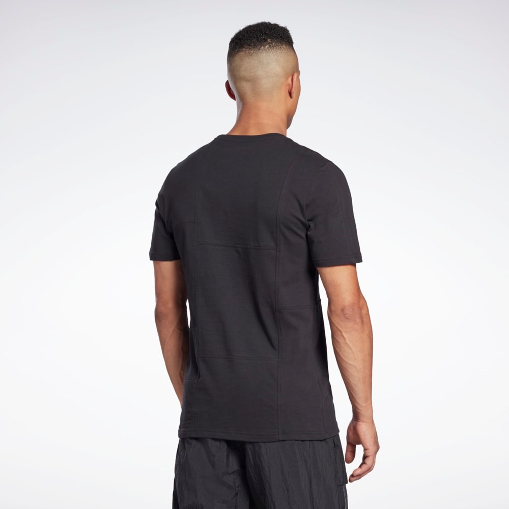 Reebok MYT Minimal Waste T-Shirt Czarne | FHOW-20576