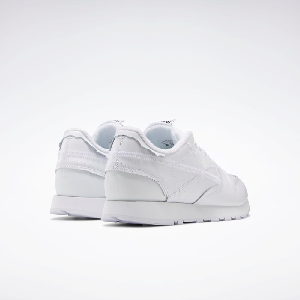 Reebok Maison Margiela CL Memory of Shoes Białe Czarne Białe | FINP-97856