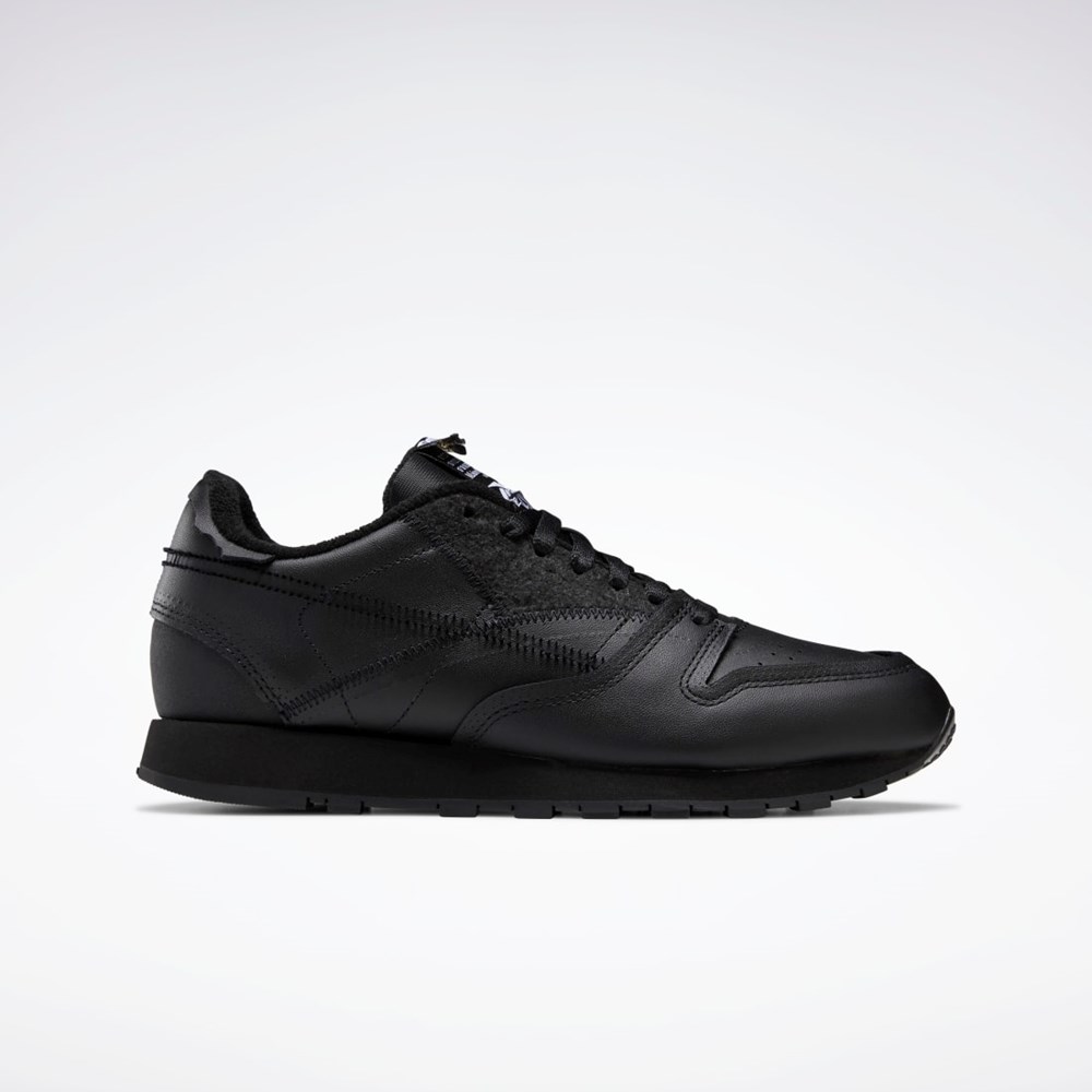 Reebok Maison Margiela CL Memory of Shoes Czarne Białe Czarne | JPIA-37416