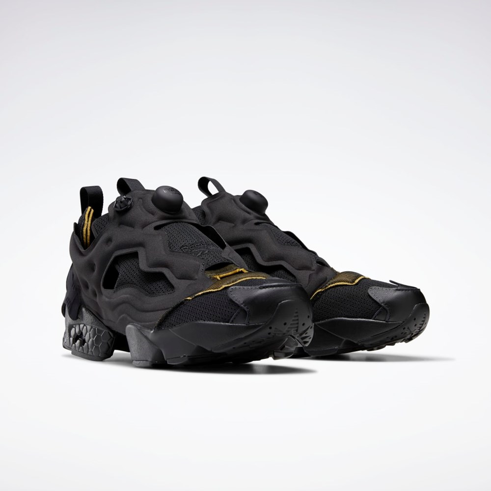 Reebok Maison Margiela Instapump Fury Memory Of Shoes Czarne Białe | ASMN-91852