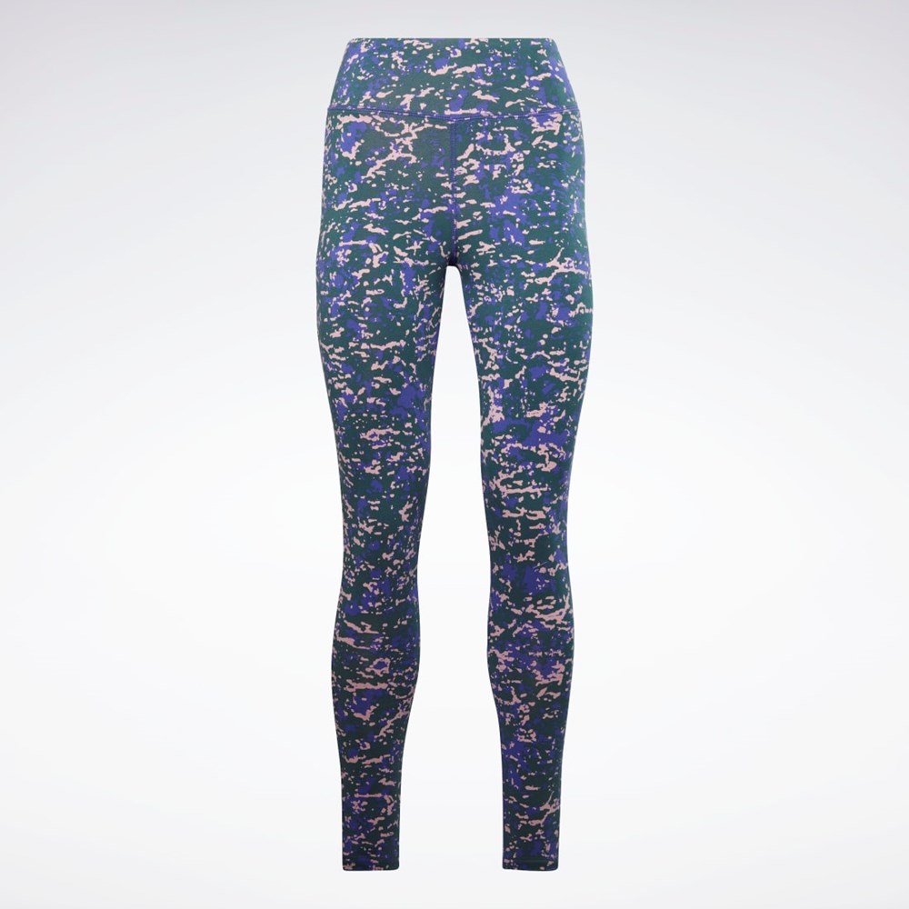 Reebok Modern Safari Bawełniane Leggings Zielone | KRXI-70518