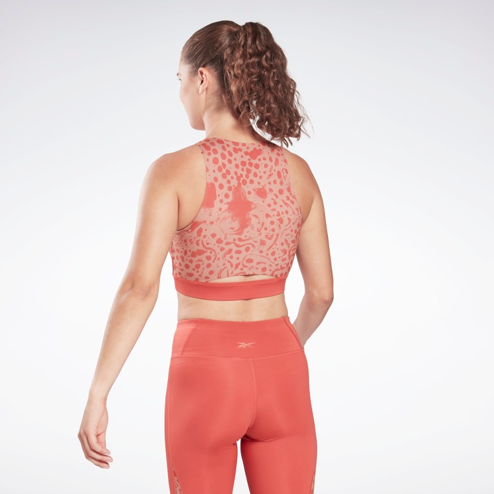 Reebok Modern Safari Bralette Rhodonite | NKOT-81293