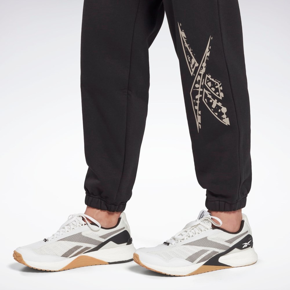 Reebok Modern Safari Joggers Czarne | UDLR-96871