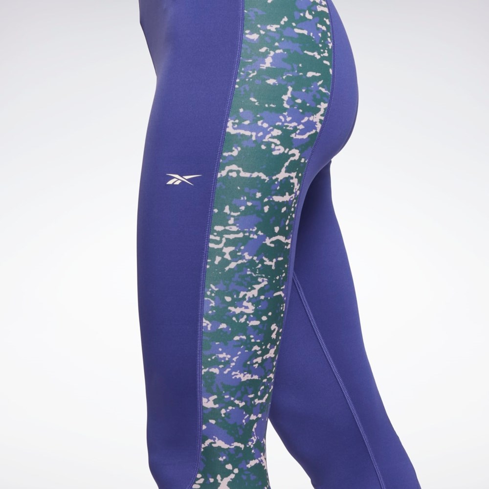 Reebok Modern Safari Leggings Fioletowe | JFEY-47582