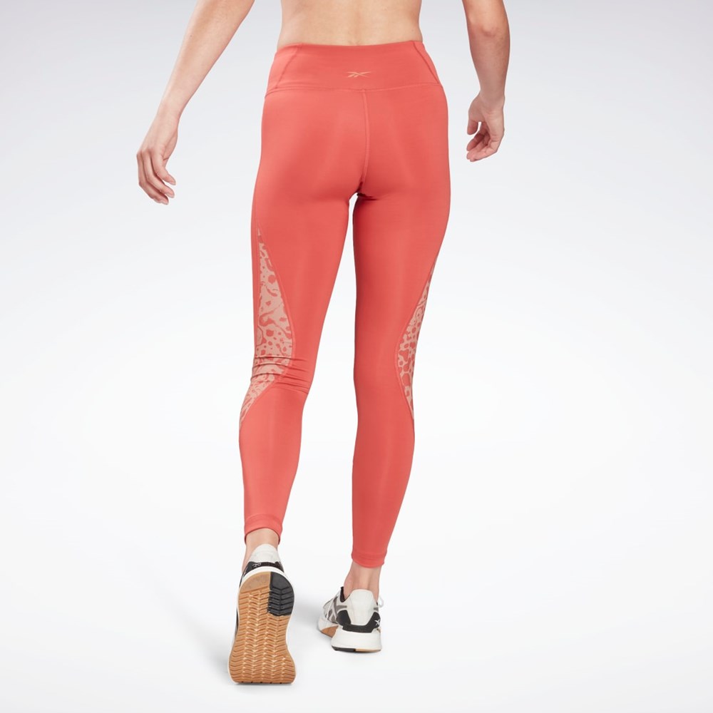 Reebok Modern Safari Leggings Rhodonite | LATQ-80213