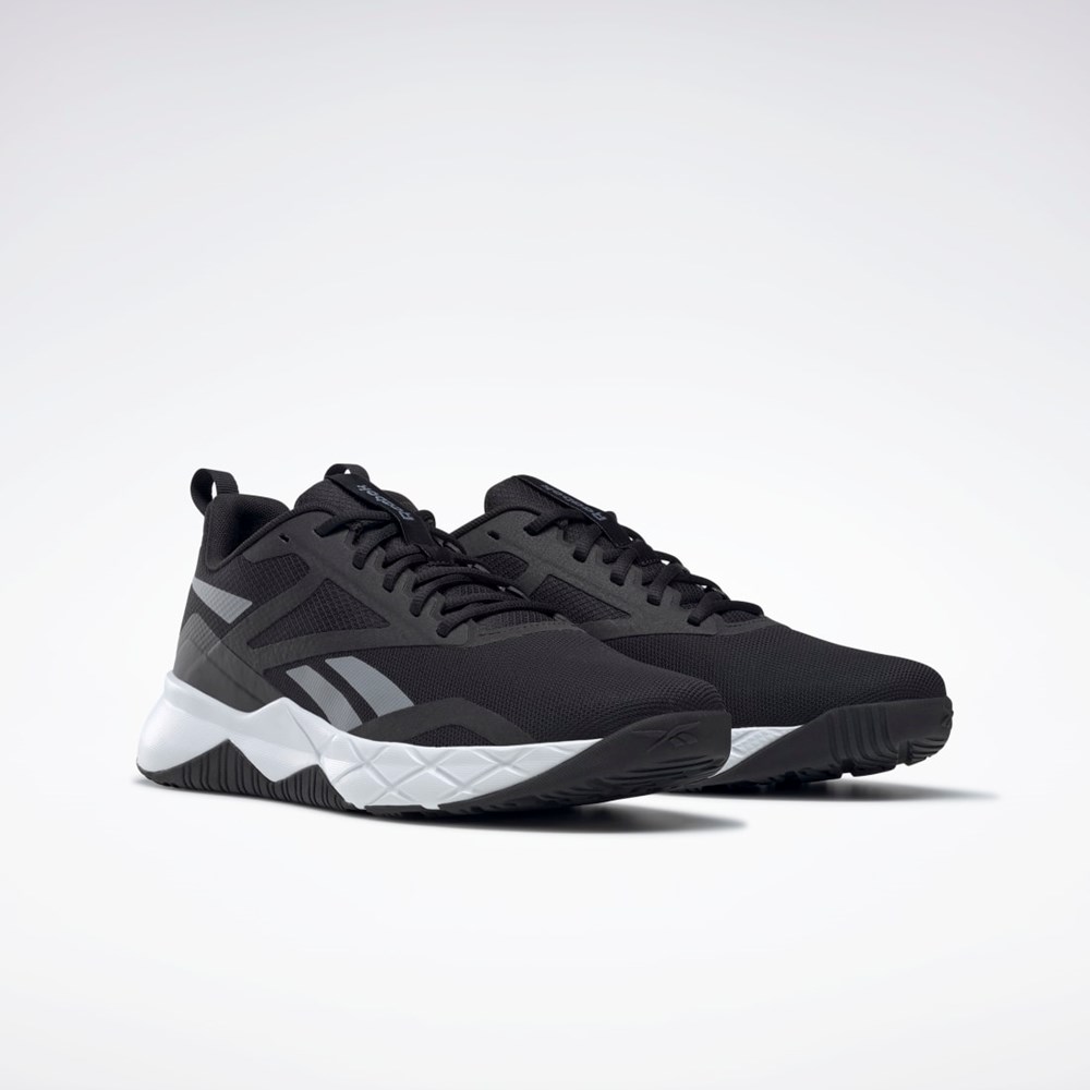 Reebok NFX Treningowe Shoes Czarne Szare Białe | IBSY-86420