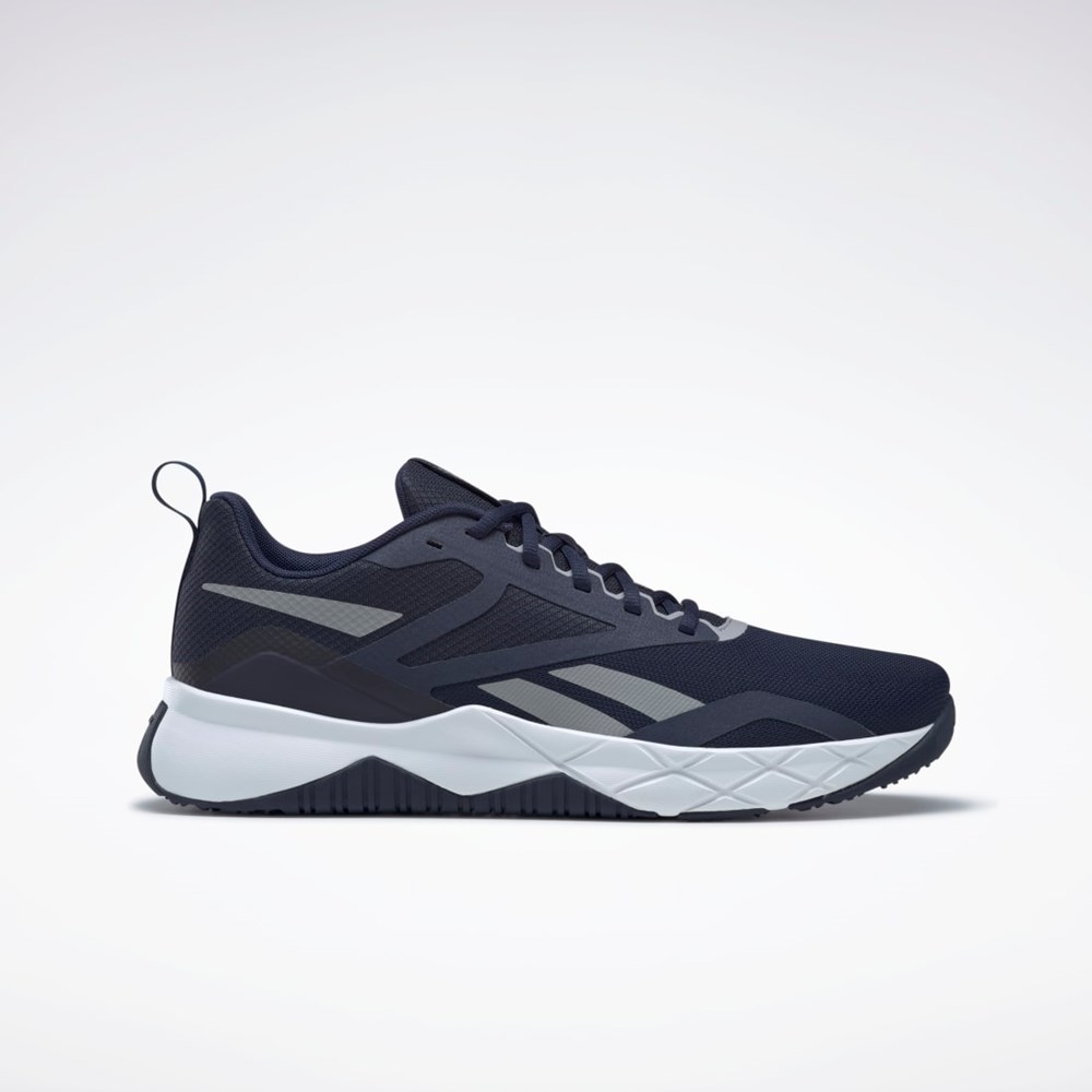 Reebok NFX Treningowe Shoes Granatowe Szare Białe | PQFV-93547