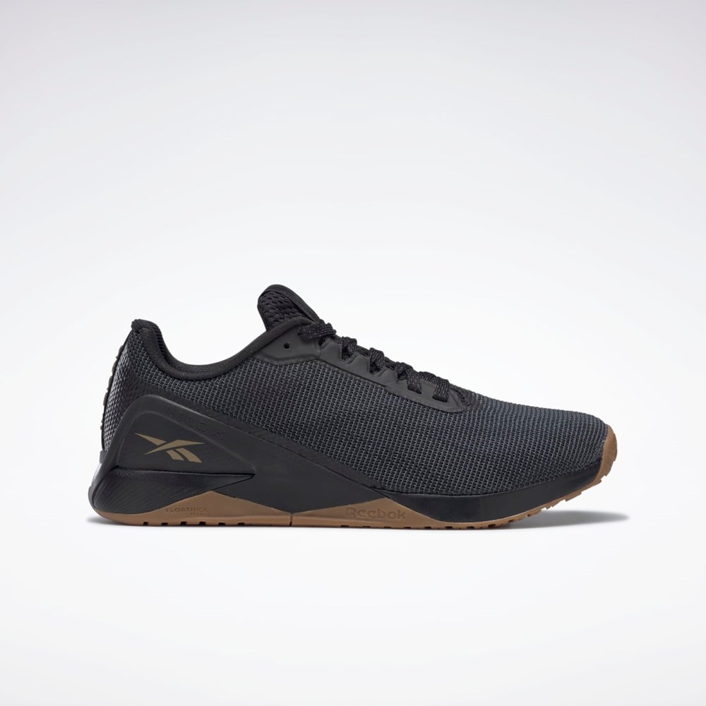 Reebok Nano X1 Grit Treningowe Shoes Czarne Szare | HPEG-23790